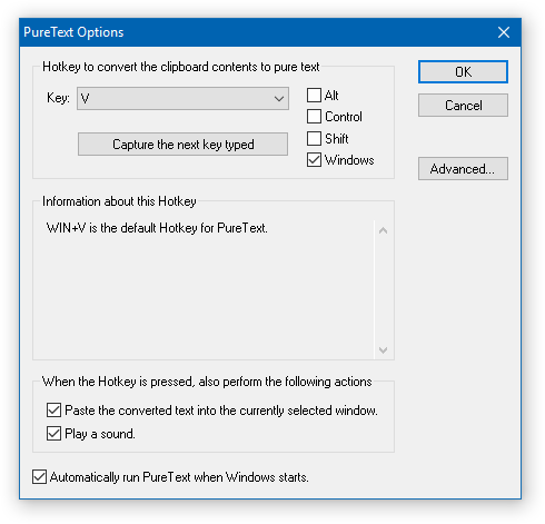 windows shortcut paste without formatting